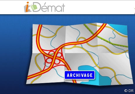 Page d'accueil du portail iDémat Page d'accueil du portail iDémat